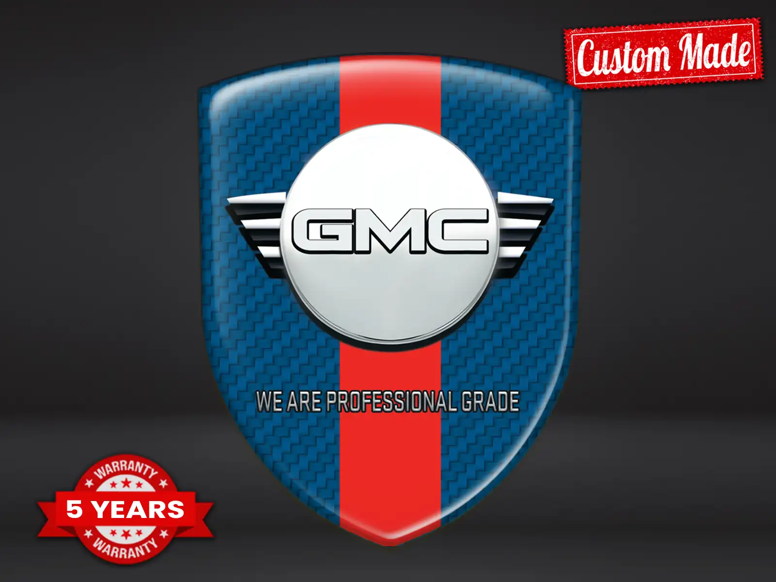 GMC Autoembleme Stilvoll Pro Max Robust Edition